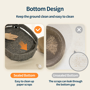 Produto Mais Vendido 2025 Arranhador de Papel Reciclado Grande para Gatos Rascador de Papelão Ecológico - Product Image 3