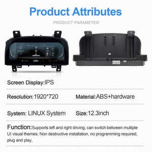 12.3 Inch <b>Digital</b> Dashboard <b>for</b> Range Rover Sport 2010-2013 Discovery 4 <b>Speedometer</b> - Product Image 4