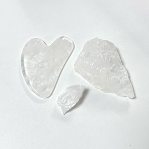 Tabla de Guasha de Jade Cristal Blanco Transparente 100% Natural para el Cuidado de la Piel - Product Image 6