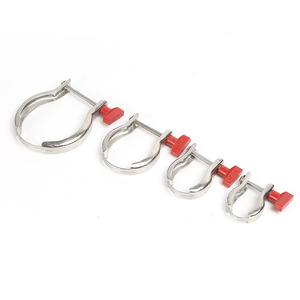 Abrazaderas de resorte al vacío Kf de acero inoxidable Kf16 Kf25 Kf40 Kf50 para tuberías, para la industria general - Product Image 1