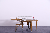 Nouveau modèle de scie à Table Simple pliante et coulissante pour le travail du bois