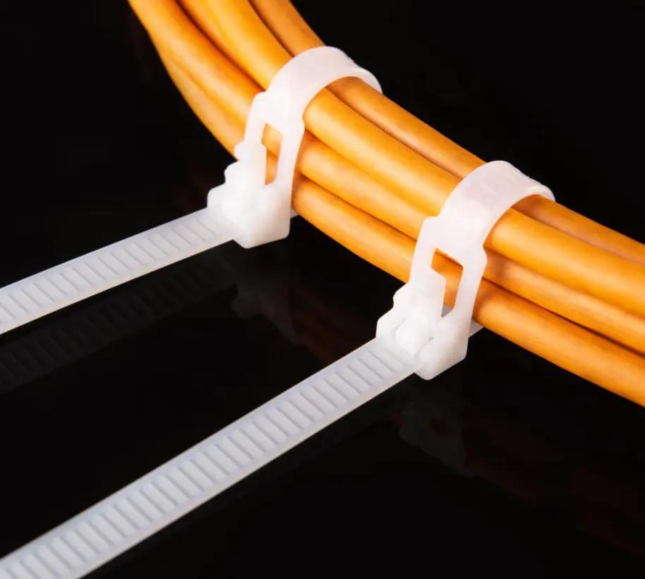 Direkter Verkauf Der fabrik Lösbare mehrweg kabelbinder Kabelbinder CE & ISO Zertifikat