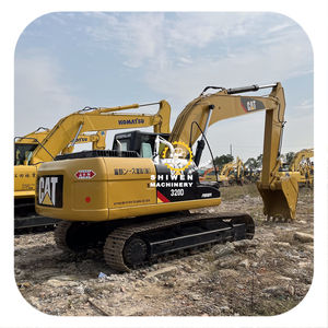 Excavatrice CAT320D d'occasion de haute qualité du Japon Poids de fonctionnement de 20 tonnes Excellents composants de base-Moteur inclus - Product Image 1