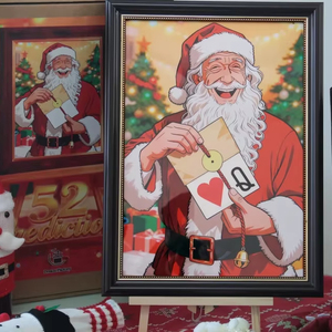 Accessoires de scène de Noël en plastique : Illusion de fantôme de Père Noël, Tours de magie et Accessoires de magicien - Product Image 1