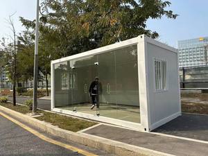 Toppre nóng bán Tiny nhà Modular prefab nhà CONTAINER 2 phòng ngủ nhà thiết kế kết cấu thép khung có thể tháo rời container nhà - Product Image 2