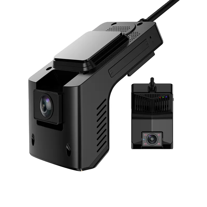 4G 와이파이 자동차 택시 대시 카메라 DVR 듀얼 전면 및 내부 카메라 안드로이드 자동차 DVR 1080P CMSV6 GPS 추적