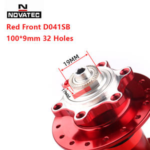 Maza <span class=keywords><strong>NOVATEC</strong></span> D041SB/D042SB de 28, 32 o 36 Agujeros para MTB, 6 Tornillos, Rodamiento Sellado Ultraligero para Bicicleta, Compatible con HG de 8/9/10/11 Velocidades - Product Image 4