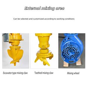 Mine Gold River Bagger kurs Sand Saug schlamm Tauch schlamm Schlamm pumpe Preis mit Rührwerk - Product Image 4