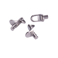 Supports d'étagères en alliage de zinc en forme de L, supports de fixation pour étagères en verre, chevilles de support pour meubles, étagères de bibliothèque et armoires