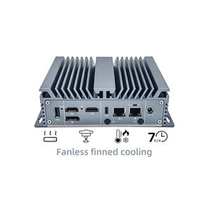 Mini Computadora Industrial NUC Nano RS485 DB9 GPIO Tipo-C 4K DP Sin Ventilador Alder Lake N100 N300 12V 19V - Product Image 3