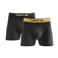 ODM OEM-Calzoncillos cortos para hombre, ropa interior, Bóxer personalizado con Logo de marca