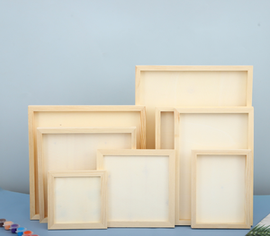 Cadre photo en bois pour adultes et adolescents Cadre photo en argile Fourniture d'art vide pour peinture pour adultes et adolescents - Product Image 5