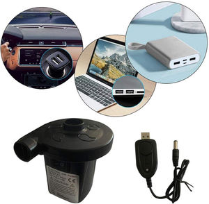 Pompe à Air électrique Rechargeable USB, <span class=keywords><strong>gonfleur</strong></span> à remplissage rapide et déflecteur <span class=keywords><strong>pour</strong></span> matelas d'air, lit pneumatique, paddle <span class=keywords><strong>pour</strong></span> <span class=keywords><strong>piscine</strong></span> et anneau de natation - Product Image 5