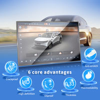 Autocollants de protection d'écran pour ZEEKR MIX 2026 – Film en verre trempé pour Carplay, médias vidéo et accessoires de véhicule – Vente en gros
