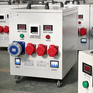 พร้อมตัวแปลงซ็อกเก็ต11KW 15KW การบินอินพุตเฟสเดียว220V เอาต์พุตสามเฟส440V + N เอาต์พุตคลื่นไซน์บริสุทธิ์ - Product Image 2