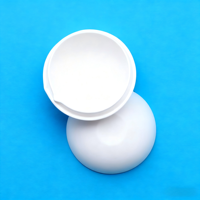 Plat d'évaporation en PTFE monobloc, plat rond en PTFE F4, plat de laboratoire résistant aux acides et aux alcalis