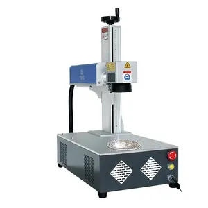 laser printing machine all in one 20W 30W logo maker machine fiber laser marking machine for metal