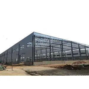 light gauge steel structure warehouse workshop prefab galvanized steel solar panel structure plant