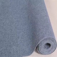 Large Square Self-Adhesive Carpet Rug with Anti-Collision Pad Thickened Paved Household Backing Washable Feature