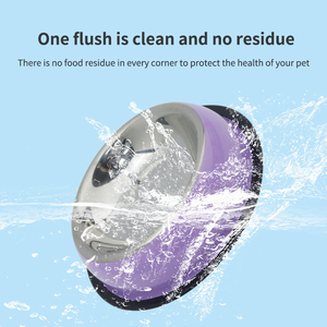 Yüksek kaliteli olmayan ucu lüks paslanmaz çelik evcil hayvan kaseleri besleyiciler kolay temiz çevre dostu Mini köpekler ve kediler için hayvan desen ile - Product Image 6