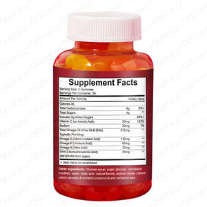 Премиум Детские <span class=keywords><strong>DHA</strong></span> + Omega Gummies вкусные и незаменимые сложные витамины и минералы - Product Image 2