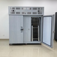 Congélateur-chiller industriel 30 plateaux avec 2 chariots, dégivrage automatique, congélateur à choc sans givre