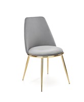 Chaises de salle à manger en velours moderne