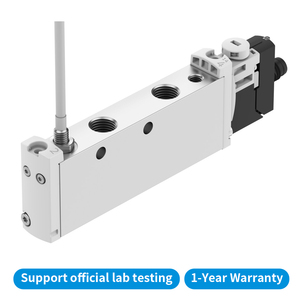 บล็อกควบคุมลมแบบนิวแมติก รุ่น VOFT ซีรีส์ FESTO ของแท้ 6/2 ทาง โมดูลควบคุมความปลอดภัย พร้อมระบบตรวจสอบตำแหน่งสวิตช์ - Product Image 4