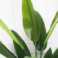 Feuilles de banane artificielles de grande taille, plante pour jardin, ornements de maison, décoration, plante verte artificielle Offre Spéciale bonsaï