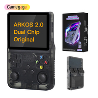 Console de jeu portable Gamegaga J ArkOS R36S, écran 3,5 pouces, système Linux, lecteur de jeux rétro portable, 64 Go, 15000 jeux