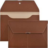 Carpeta Portadocumentos de Oficina Personalizada de Cuero PU, Estuche para Archivos, Bolsa para Documentos