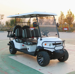 รถกอล์ฟไฟฟ้าสำหรับล่าสัตว์แบบใหม่ของจีน ยี่ห้อคลับคาร์ พร้อมแบตเตอรี่ลิเธียม มอเตอร์ 5 กิโลวัตต์ รับน้ำหนักได้ 300 กิโลกรัม 6 ที่นั่ง - Product Image 4