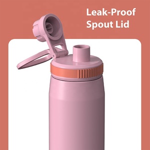 Bouteille de sport <span class=keywords><strong>OASE</strong></span> 20oz Bouteille d'eau isolée en acier inoxydable à double paroi avec large ouverture - Product Image 2