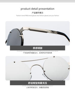 Bán buôn Vòng steampunk Sunglasses For Men Retro <span class=keywords><strong>Vintage</strong></span> Kim loại Punk Clip-on Sun <span class=keywords><strong>Glasses</strong></span> với UV400 ống kính - Product Image 4