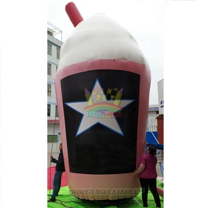 Orient inflatables tùy chỉnh quảng cáo Inflatable cup Icecream bản sao không khí đồ uống mô hình Inflatable uống chai đứng - Product Image 6