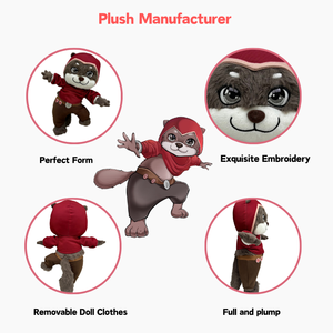 Peluche personnalisée pour enfants, cadeau en peluche, jouet en peluche doux personnalisé, cadeau en peluche personnalisé, cadeau animal en peluche personnalisé, peluche OEM, jouet en peluche sur mesure - Product Image 3