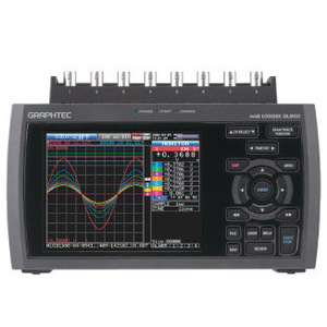 Oscilloscope numérique portable GraphTec GL2000 à 4 canaux avec entrée isolée pour usage industriel - Product Image 4