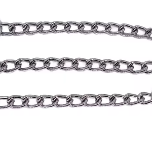 Kerah anjing peliharaan rantai ular logam nyaman - Product Image 2