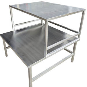 Table de travail en acier inoxydable pour l'opération d'abattage de poulet pour l'utilisation d'hôtel - Product Image 4