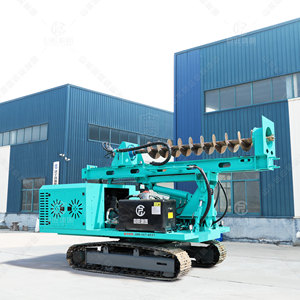 Trình điều khiển cọc thủy lực năng lượng mặt trời 1000-10000mm Độ sâu 90-400mm đường kính cọc cọc trình điều khiển cọc hiệu quả cao - Product Image 6