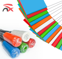 Drapeau publicitaire personnalisé en PVC, prix de gros, plusieurs couleurs, réglable, pour campagne extérieure