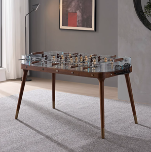 Trong nhà tiêu chuẩn Kích thước kính + rắn khung gỗ/người chơi và bộ điều khiển có thể lựa chọn giữa kim loại hoặc rắn Foosball Bảng gỗ - Product Image 3