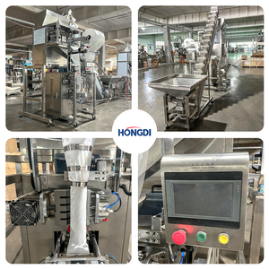 Machine d'emballage automatique à 4 têtes avec peseuse linéaire et élévateur à godets pour le dosage des graines de tournesol et des noix - Product Image 5
