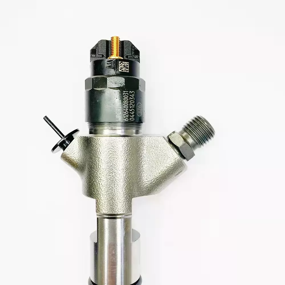 on sale diesel fuel injector 612640080031 0445120343 for WEICHAI WD615 WD10 engine  common rail injector 0444120343 612640080031