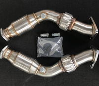 370Z G37 370Z pipa bawah VQ37HR VQ35HR 350Z pipa uji anti-versi ulang ruang ni-ssan Stainless Steel 304 ukuran standar 2 tahun