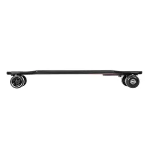 EU free shipping 4 wheel electric skateboard long board 10ply Canadian maple ultra thin electric skateboard