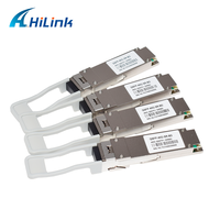 QSFP + BiDi QSFP-40G-SR4 40G 100m 850nm VCSEL Multimode modul Transceiver Plug panas untuk peralatan serat optik