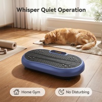 Plateforme vibrante OEM de haute qualité, faible MOQ, 99 niveaux de contrôle de vitesse, écologique, 200W, pour usage domestique, équipement de fitness vertical amincissant