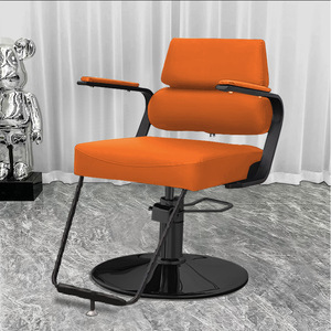 <span class=keywords><strong>Chaise</strong></span> ergonomique en cuir <span class=keywords><strong>de</strong></span> style moderne haut <span class=keywords><strong>de</strong></span> gamme pour salon <span class=keywords><strong>de</strong></span> coiffure, siège <span class=keywords><strong>de</strong></span> coupe <span class=keywords><strong>de</strong></span> cheveux professionnel rotatif avec repose-pieds réglable - Product Image 6