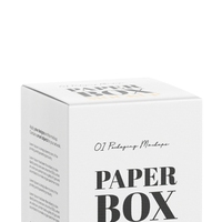 Emballage personnalisé avec logo imprimé, boîte en papier kraft pour flacon d'huile essentielle de 10 ml à 100 ml
